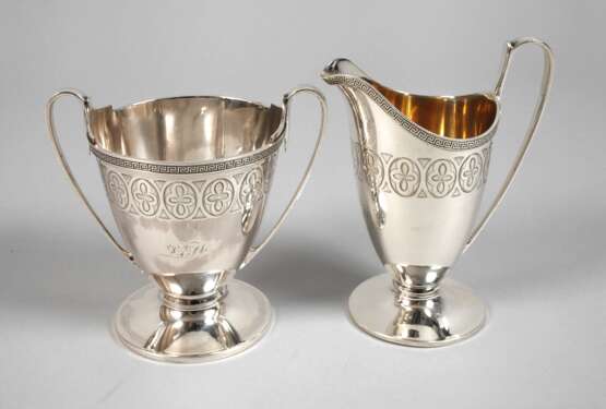 Silber Zucker-/Sahneset - photo 1
