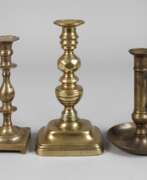 Product catalog. Drei Messingleuchter
