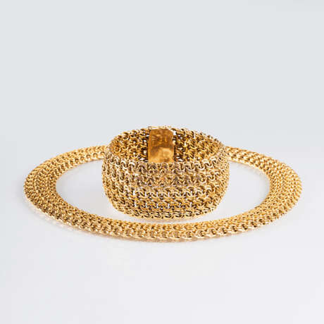 ''Gold-Collier mit passendem Armband'' - фото 1