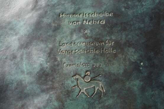 Kunstobjekt Himmelsscheibe von Nebra - photo 6