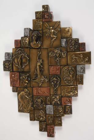 Giovanni Schoeman, Paar Mosaikreliefs - Foto 2