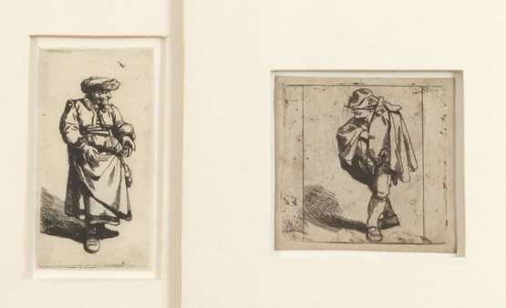 Cornelis Bega, Paar Kupferstiche - фото 1