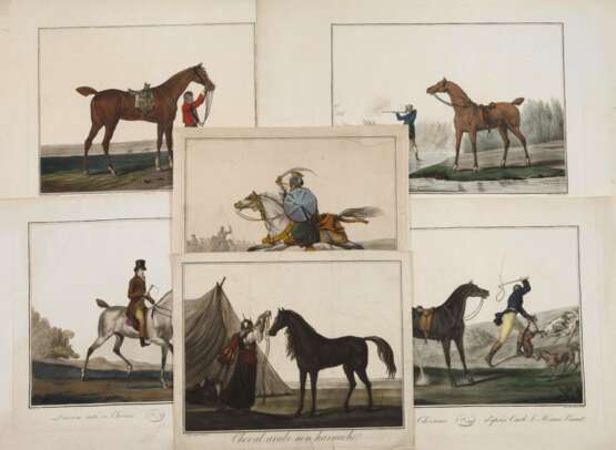 Charles F. G. Levachez, aus "Suite de Chevaux" - фото 1
