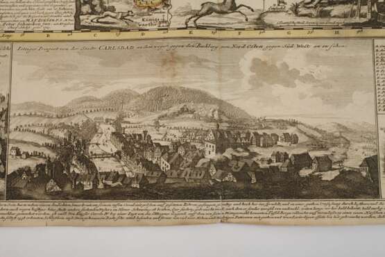 Peter Schenk, Karte Umgebung von Karlsbad - photo 4