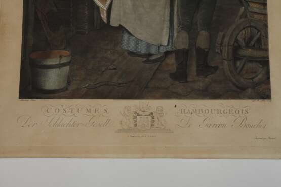 Pierre-Michel Alix, Paar Hamburger Trachten - photo 3
