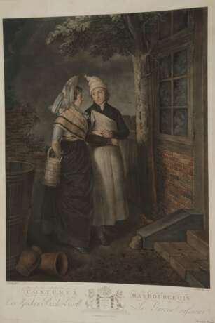 Pierre-Michel Alix, Paar Hamburger Trachten - photo 4