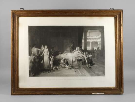 Auguste Ballin, Pompejanische Szene - photo 1