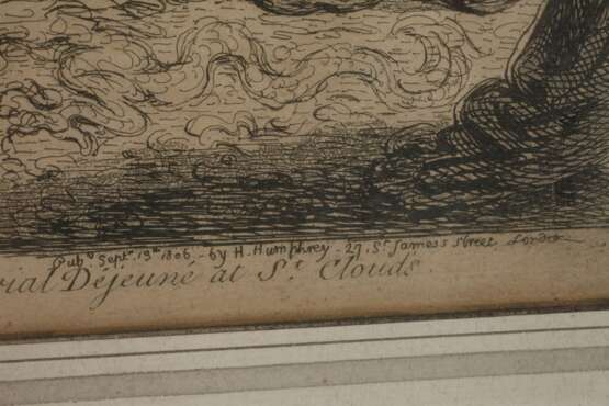 James Gillray, Karikatur auf Napoleon Bonaparte - photo 4