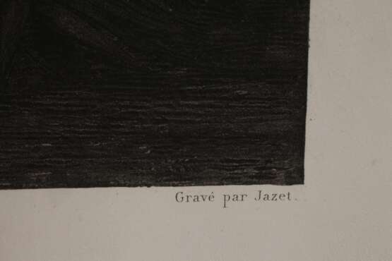 Jean Jazet, attr., "Überquerung der Furt" - фото 4