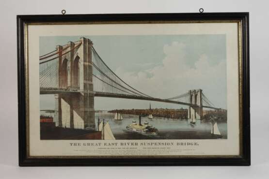 Ansicht der Brooklyn Bridge in New York - photo 2