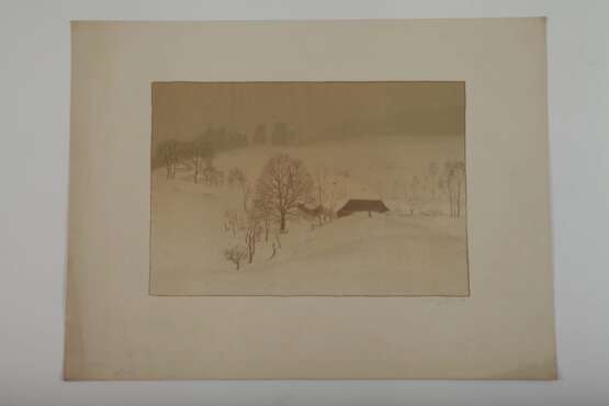 Karl Biese, "Winternebel" - photo 2