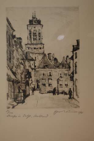 Theo Blum, Vier Graphiken - photo 3