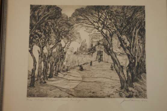 Theo Blum, Vier Graphiken - photo 4