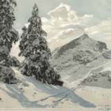Hans Figura, Wintertag in den Alpen" - photo 3