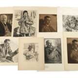 Heinrich Wolff, Graphikkonvolut Portraits - photo 1