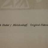 Erich Heckel, "Mädchenkopf" - photo 3