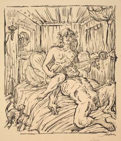 Alfred Kubin, "Simson und Dalila" - photo 1