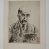 Max Liebermann, Selbstbildnis zeichnend - photo 2