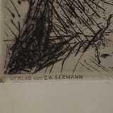 Max Liebermann, Selbstbildnis zeichnend - photo 3