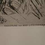 Max Liebermann, Selbstbildnis zeichnend - photo 4