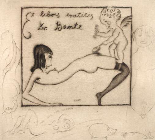 Michel Fingesten, Erotische Exlibris - photo 1