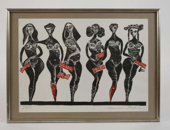 Karl-Heinz Hansen-Bahia, Frauenakte - photo 3