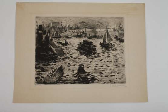 Paul Paeschke, Hamburger Hafen - photo 2