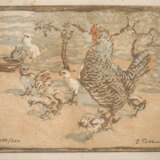 Emil Pottner, Henne mit ihren Küken - Foto 1