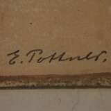 Emil Pottner, Henne mit ihren Küken - Foto 3