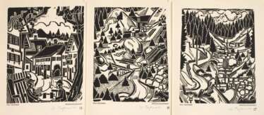 Willi Tegtmeier, Holzschnittkonvolut