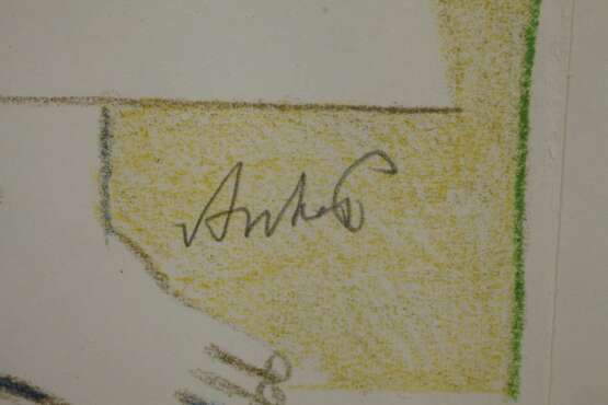 Horst Antes, Kopffüßler mit Schild - photo 3