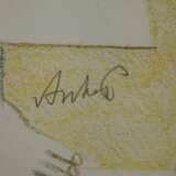 Horst Antes, Kopffüßler mit Schild - photo 3