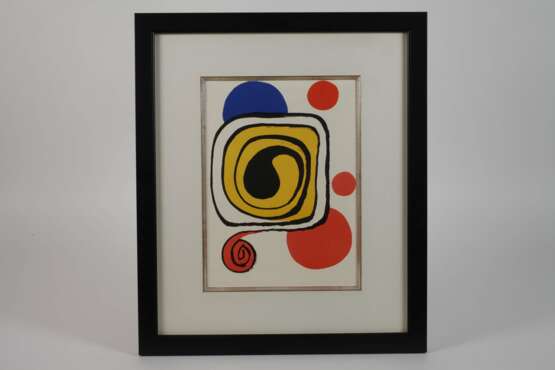 Alexander Calder, Farbkomposition - photo 2