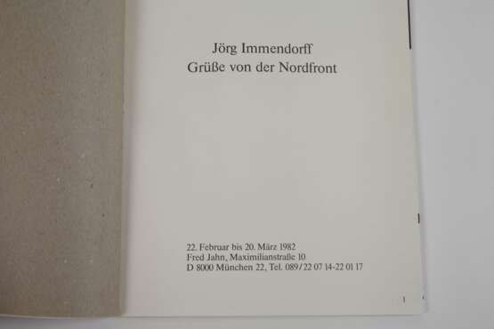 Jörg Immendorff, "Grüße von der Nordfront" - Foto 2