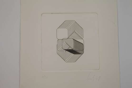 Thomas Lenk, drei Radierungen - photo 2