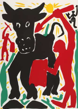 AR Penck, "Flagge zeigen" - photo 1