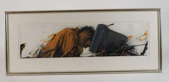 Peter Wever, "Umarmung auf Blau" - photo 2