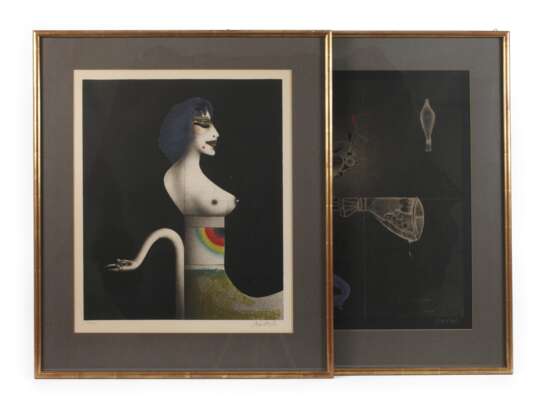 Paul Wunderlich, Paar Graphiken - photo 1