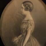 Julius Geissler, attr., Junge Dame im Profil - photo 3