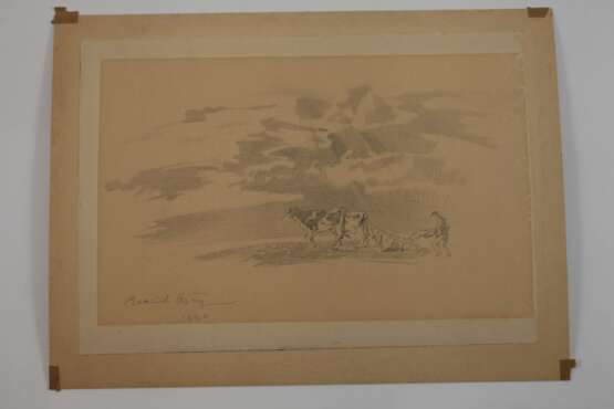 Bedrich Cerny, Pflügender Bauer - photo 3