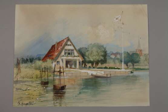Willi Eplinius, Bootshaus an der Havel - photo 2