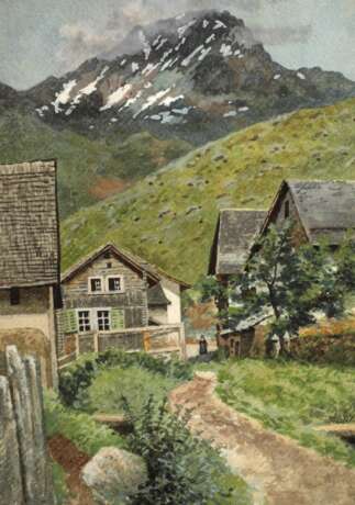 A. Gerhard, Frühling in Andermatt - фото 1