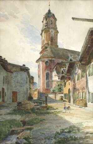 Wilhelm Geissler, Ansicht Mittenwald - Foto 1