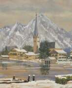 Графика. Walther Kerschensteiner, Rottach-Egern im Winter 