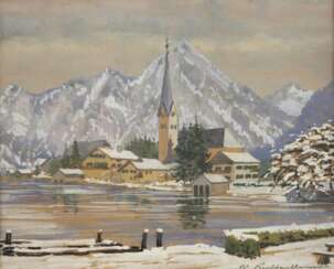 Walther Kerschensteiner, Rottach-Egern im Winter 