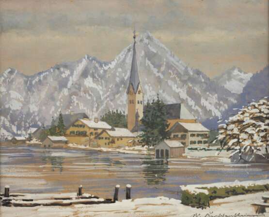 Walther Kerschensteiner, Rottach-Egern im Winter - photo 1