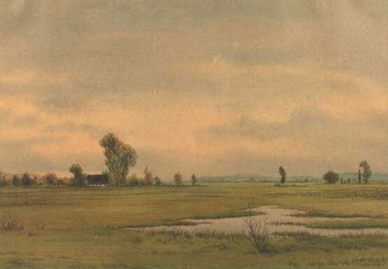 Hans Schiel, attr., "Herbstliche Uckermark - photo 1