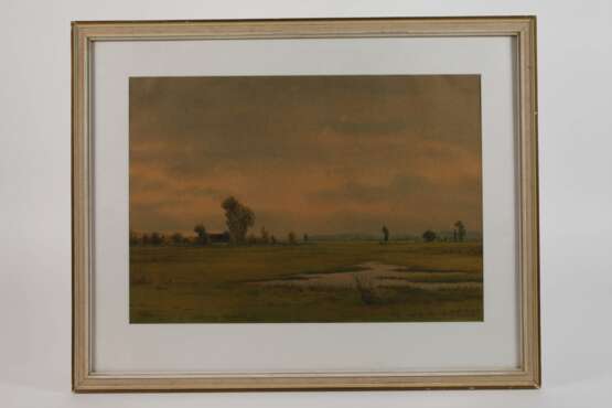 Hans Schiel, attr., "Herbstliche Uckermark - photo 2
