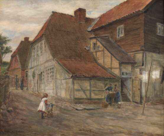 Alexander Schmidt-Michelsen, Auf der Dorfstraße - photo 1