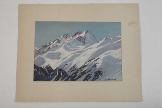 Eugen von Tarnóczy, "Bei Nauders – Ötztaler Alpen" - photo 2